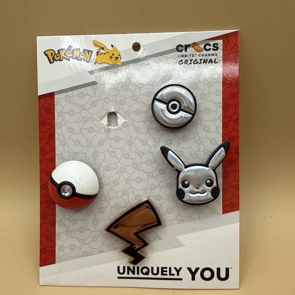 Package Uniquely You CROCS JIBBITZ CHARMS ELEVATED POKEMON